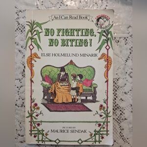 Vintage No Fighting, No Biting! Children's Book by Else Holmelund Minarik